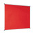 Bi-Office Aluminium Trim Felt Notice Board 1200x900mm Red FA0546170