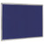 Bi-Office Maya Felt Noticeboard Plastic Frame 240x120cm Blue FB8643186