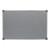 5 Star Felt Noticeboard with Wall Fixing Kit and Aluminium Trim 900x600mm Grey 397786
