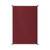 Bi-Office New Generation A9 Felt Noticeboard 120x120cm Burgundy FA3833170