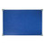 5 Star Felt Noticeboard with Wall Fixing Kit and Aluminium Trim 900x600mm Blue 171617