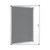 Bi-Office Enclore Felt Indoor Lockable Glazed Case 720x981x35mm Grey VT630103150