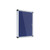 5 Star Glazed Noticeboard with Swing Door Locking Aluminium Frame Blue Felt 900x1200mm 937645