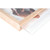 Bi-Office Floating Photo Frame Double Acrylic Pine Frame 10x15cm FP21960121-999
