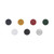 Bi-Office Round Magnets 30mm Assorted Colours Pack of 10 IM130909