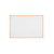 Q-Connect Wooden Frame Whiteboard 900x1200mm KF03572