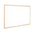Q-Connect Wooden Frame Whiteboard 600x400mm KF03570