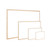 Q-Connect Wooden Frame Whiteboard 600x400mm KF03570