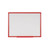 Bi-Office Maya Drywipe Gridded Whiteboard Red Frame 240x120cm MB8621206