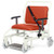 Portering Chair - Bariatric, Rear Steer, Sliding Footrest, Bristol Blue, 930 x 1000 x 1090mm