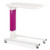 Overchair Table, Height Adjustable, Polymer, Easy Clean - Purple
