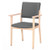 Alderbury, Low Back Chair, Fixed Seat, Vinyl Lichtgrau