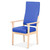 Alderbury, High Back Armchair, Removable Seat, Vinyl Delft