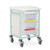 Caretray Trolley - Mild Steel, Low Level, Single Column  3 x 150mm Trays