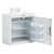 Shelves & Door Shelves, Single Door Cabinet - With Light