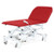 Examination & Treatment Couch, Two Section, Bariatric, Electric, Hand Switch, Flame Red