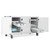 ScanCell Carts - Doors - 1 Column, 1205mm High, Type A, (No Kit)