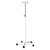 Mobile Infusion Stand, Mild Steel, Two Hook