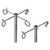 Two Hook Infusion Pole