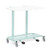 Soiled Linen Trolleys - Mild Steel Cantilever, Double, Pedal Operated