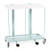 Soiled Linen Trolleys - Mild Steel, Sprung Frame, Double, Pedal Operated