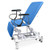 Phlebotomy Chair, Variable Height, Bariatric, Electric, Hand Switch, Coastal Blue