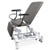 Phlebotomy Chair, Variable Height, Bariatric,Electric with Electric Backrest, Hand Switch, Chocolate