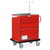 Resuscitation Trolleys - Mild Steel, 2 x 70mm & 1 x 155mm Deep Drawers, Lower Cupboard