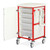 Caretray Trolley - Resuscitation, 4 x 100mm, 1 x 150mm Trays