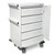 Airways / Difficult Intubation Trolley - Mild Steel, 5 x 125mm Drawers, Tamper Evident Panel