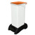 Fixed Body Sackholders - Plastic, Silent Closing, 20 Litre, Orange Lid
