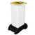 Fixed Body Sackholders - Plastic, Silent Closing, 20 Litre, Yellow & Black Lid