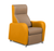 Reclining Armchair, Wide Arm, Electric, Vinyl Melon & VP Fabric Beige