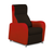 Reclining Armchair, Wide Arm, Electric, Vinyl Rot & VP Fabric Green