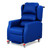 Reclining Porters Armchair, Waterfall Back, Handset Operated, Vinyl Melone