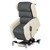 Rise & Recline Porters Armchair, Waterfall Back, Handset Operated, Vinyl Türkis & VP Fabric Green