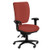 Task Chairs - Ergo, High Back, Adjustable Arms, Headrest - Rust