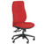 Premium Task Chairs - Executive, High Back - Tomato