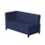 Soft Seating & Reception - Link, Double Unit - Cobalt
