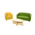 Soft Seating & Reception - Link, Double Unit, Left Arm - Kingfisher