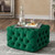 Soft Seating & Reception - Button, Pouffe - Rust