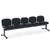 Soft Seating & Reception - Stroud Beam, Five Seat - Tomato