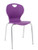 Abbas, Four Leg, Plastic Shell - Mulberry