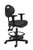 PU Tech Chair, High, Foot Ring & Glides