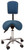 Technical Seating - Saddle Stools, Plus,Narrow Backrest - Blue