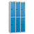 CAM Lock, Two Compartments, Triple Bank, Blue Door