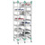 Sterile Container Storage - Mobile, Single Bay, 2 x Wire Grid Shelves & 5 x Telescopic Shelves