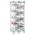 Sterile Container Storage - Mobile, Single Bay, 2 x Wire Grid Shelves & 5 x Telescopic Shelves
