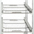 Sterile Container Storage - Mobile, Single Bay, 8 x Wire Grid Shelves