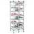 Sterile Container Storage - Mobile, Double Bay, 16 x Wire Grid Shelves
